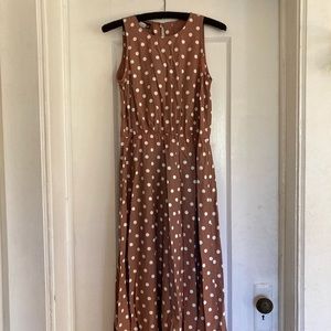 80s does 50s Polka Dot Dress